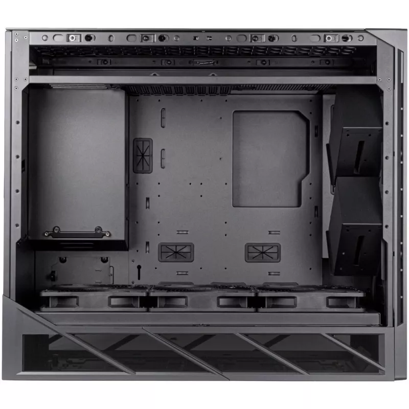 ALTA F2, caja big tower negra, cristal templado