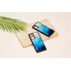 Funda protectora iKins para Samsung Galaxy Note 20 Ultra – blue lake negra