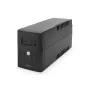 SAI DIGITUS DN-170063-B Line-Interactive 600 VA / 360 W, AVR, LCD, 2 salidas Type-F, batería de 7 Ah