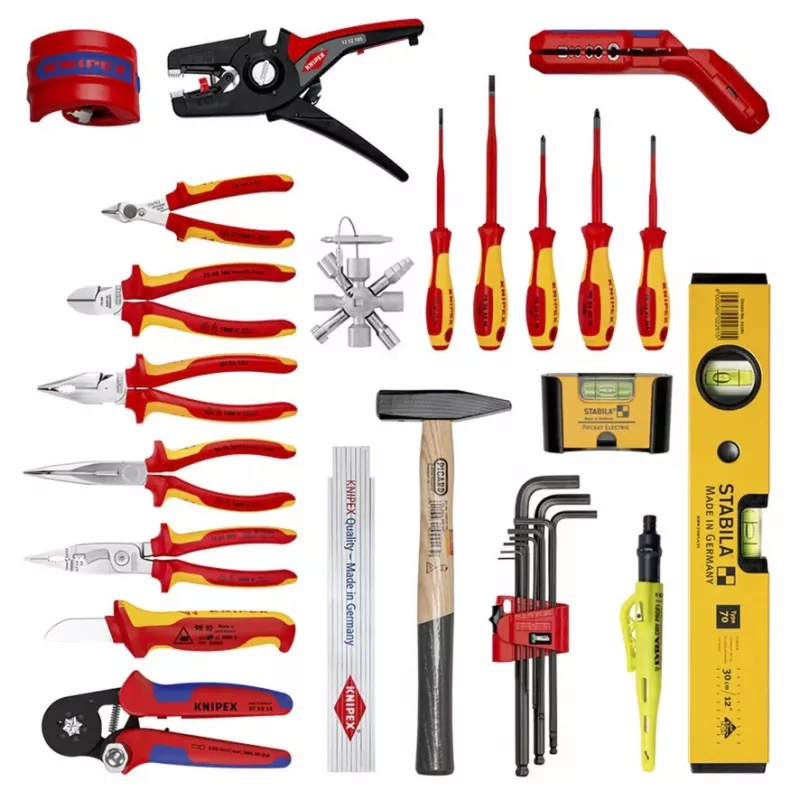 Knipex 00 21 33 E Juego de herramientas para mecánico 22 herramientas
