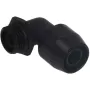 Racor roscado Alphacool HF TPV metal - 90° giratorio 12,7/7,6 mm - negro (17455)