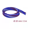Tubo protector de cables DeLOCK 20751 azul rojo blanco