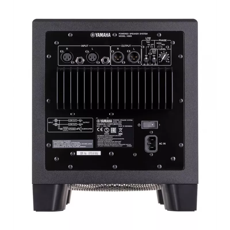 Subwoofer Yamaha HS8S negro 150 W
