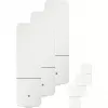 Sensor de contacto de puerta/ventana II [+M] de Bosch Smart Home – detector de apertura, blanco, pack de 3