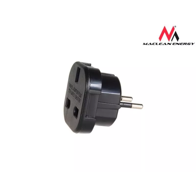 Adaptador de viaje enchufe Uk Eu Pl