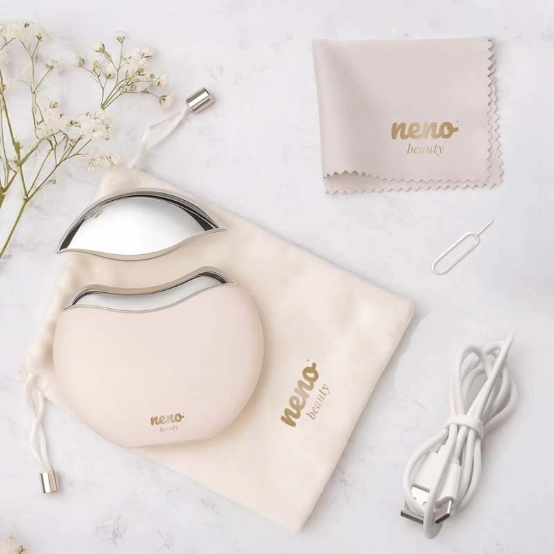 Neno Beauty AURI dispositivo reafirmante facial y de cuello 5 en 1