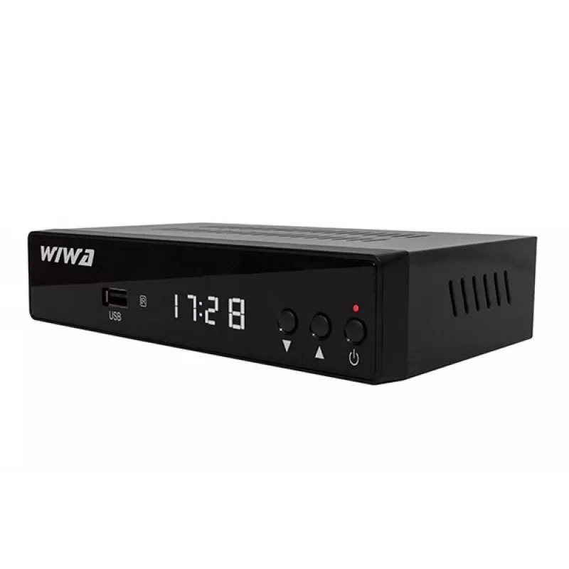 Receptor de TV WIWA H.265 MAXX — sintonizador digital DVB-T / DVB-T2 con soporte H.265 (HEVC)