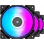 Ventilador para PC PCCOOLER HALO-RGB-3I1 de 120mm, 1000–2000 rpm, iluminación RGB