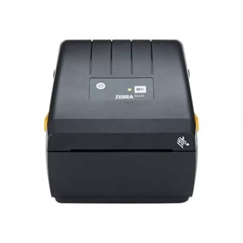 Zebra ZD220 ZD22042-D1EG00EZ impresora de etiquetas de sobremesa de térmica directa, 203 DPI, 102 mm/s, rollo de 11,2 cm, USB, dispensador, negra
