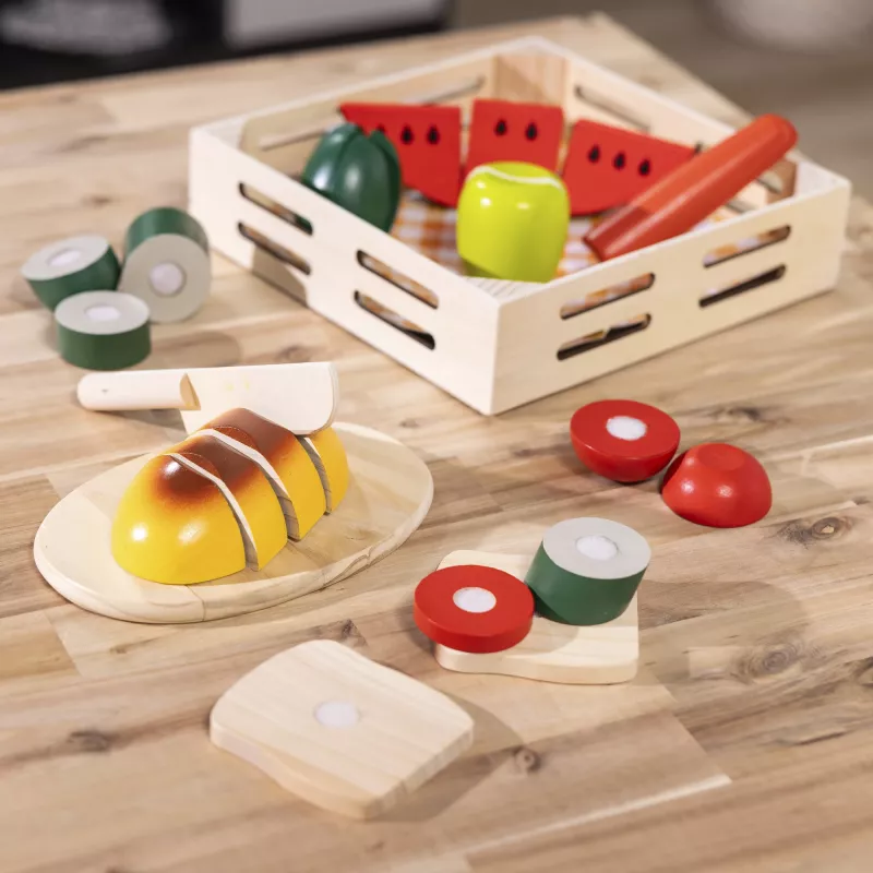 Melissa & Doug set de cortar para la cocina de juguete