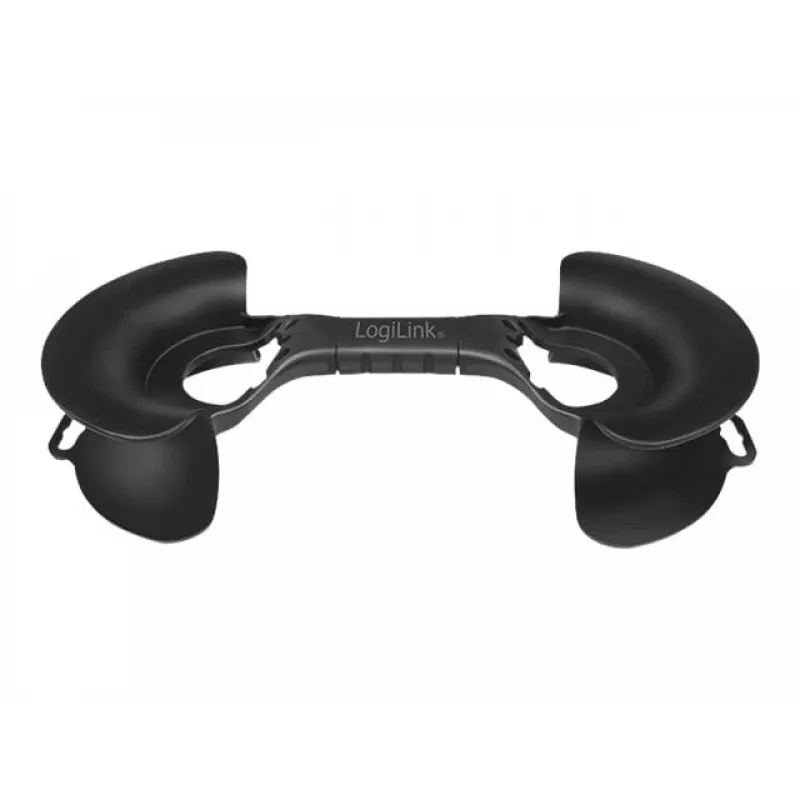 Organizador de cables LogiLink KAB0068 universal negro polipropileno 1 unidad