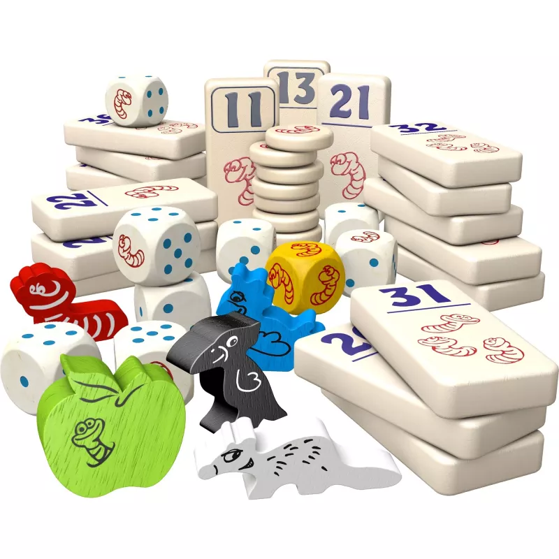 Heckmeck Deluxe, juego de dados