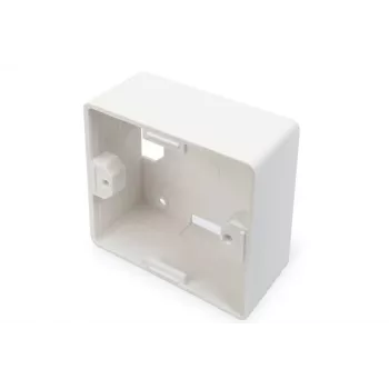Caja de empotrar Lanview LKS845 carcasa vacía 80×80 mm para montaje en pared o panel