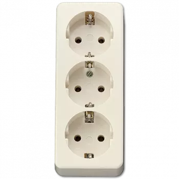 Conector de red eléctrica Type-C JUNG 10S23LA marfil 3P