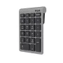 Teclado numérico TRUST Xalas 22 teclas RF Wireless interruptores de tijera para portátil/PC, plata, 94 g