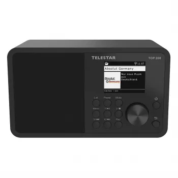 TELESTAR TOP 200 Negro Radio multifunción Estacionaria