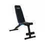 Banco inclinado reforzado Rebel con soporte para piernas REBEL ACTIVE – inclinación ajustable, soporte para piernas