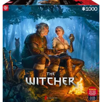 Puzle Good Loot Gaming Puzzle: The Witcher viaje de Ciri, 1000 piezas