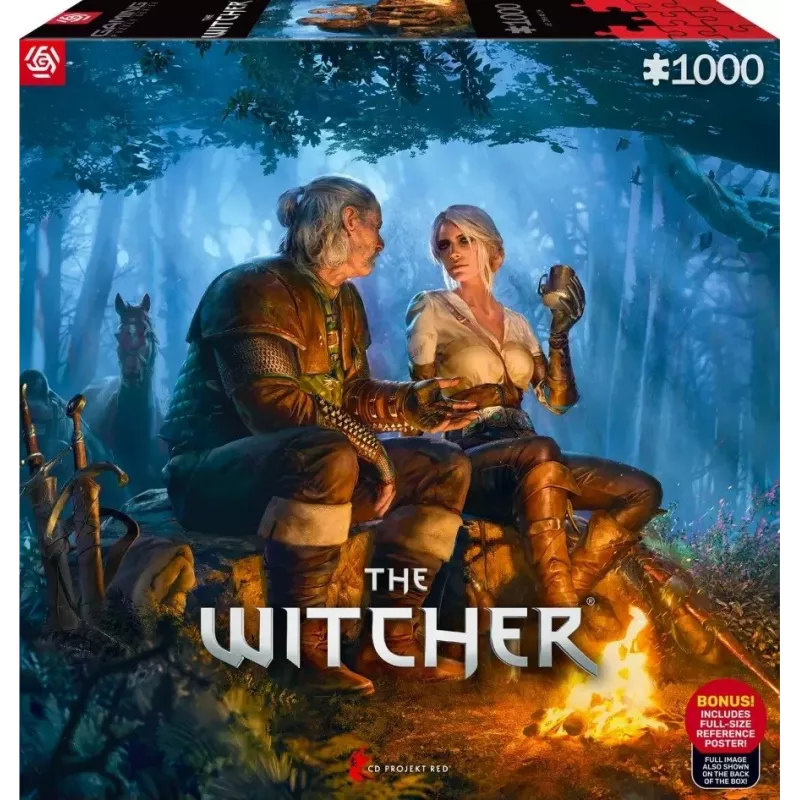 Puzle Good Loot Gaming Puzzle: The Witcher viaje de Ciri, 1000 piezas