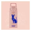 Botella de aluminio Sigg 6005.10 — 600 ml, 7,1 cm de diámetro, 145 g, azul/rosa