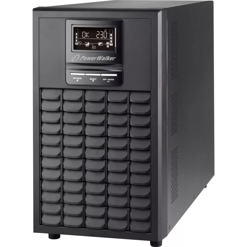 PowerWalker VFI 3000 CG PF1 Doble conversión (Online) 3 kVA 3000 W 9 salidas AC