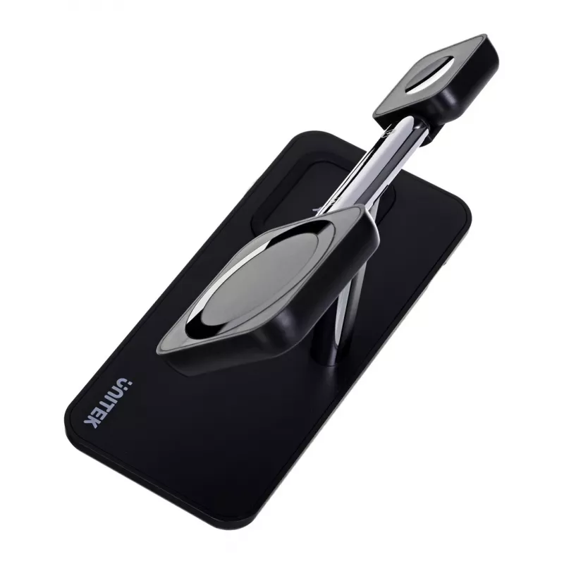 Estación de carga de sobremesa UNITEK P1212A 15 W inalámbrica ABS negro plata