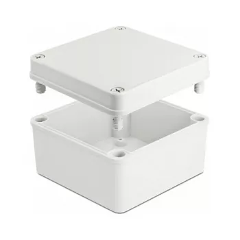 Carcasa DeLOCK carcasa de instalación IP65 impermeable 125 x 125 x 75 mm gris