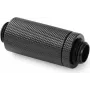 Alphacool ES D-Plug 41-69mm G1/4 AG a G1/4 AG - negro profundo (17650)