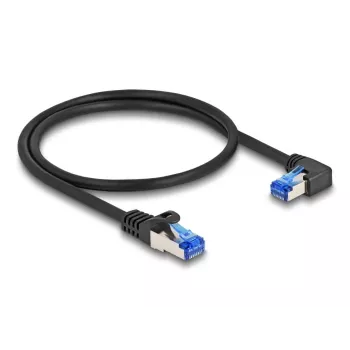 Cable de red DeLOCK RJ45 Cat.6A S/FTP 0,5 m negro