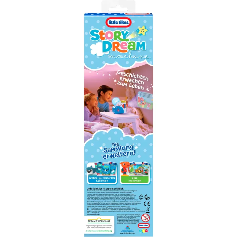 Little Tikes Story Dream Machine – colección Barrio Sésamo Elmo & Friends, audiolibro