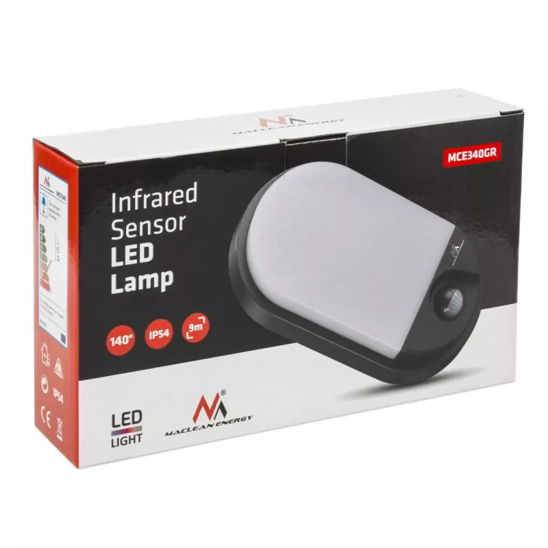 Lámpara LED MACLEAN MCE340G 15W 1100 lm — iluminación exterior LED