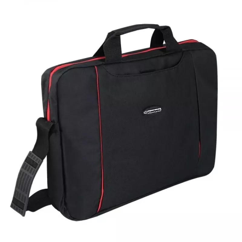 Funda top loader Esperanza SALERNO 39,6 cm (15,6) negra, roja
