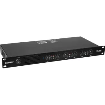 Amplificador Omnitronic XDA-1206 Class-D 6 canales, 1200W de salida total