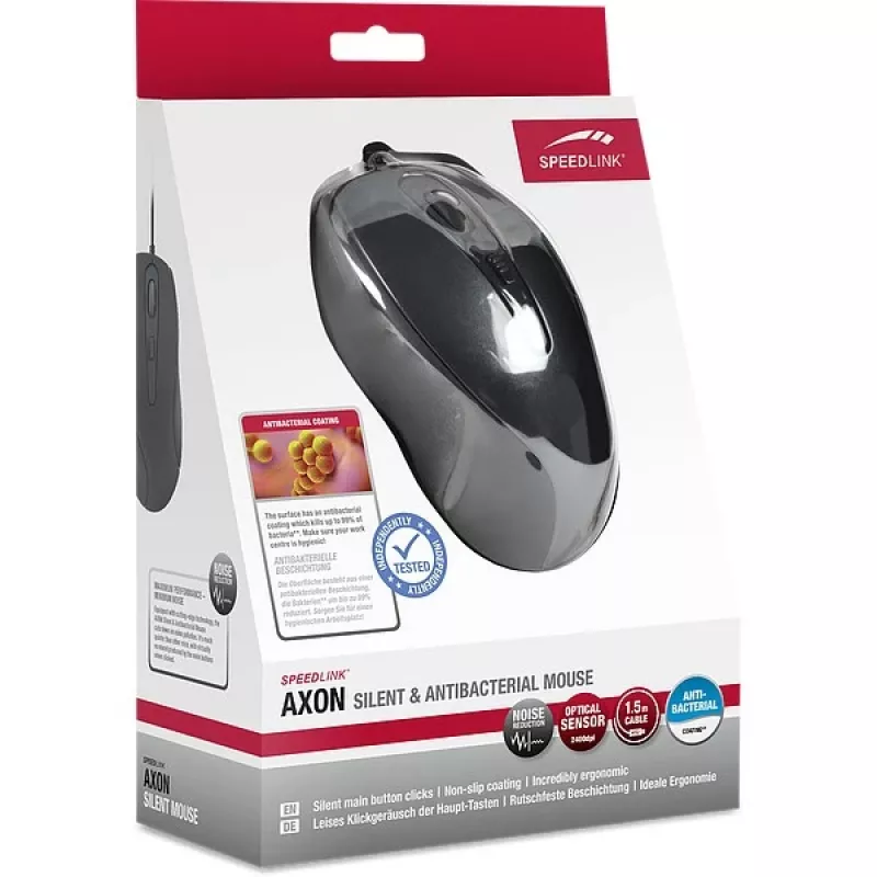 Ratón SPEEDLINK AXON Office Diestro USB Type-A