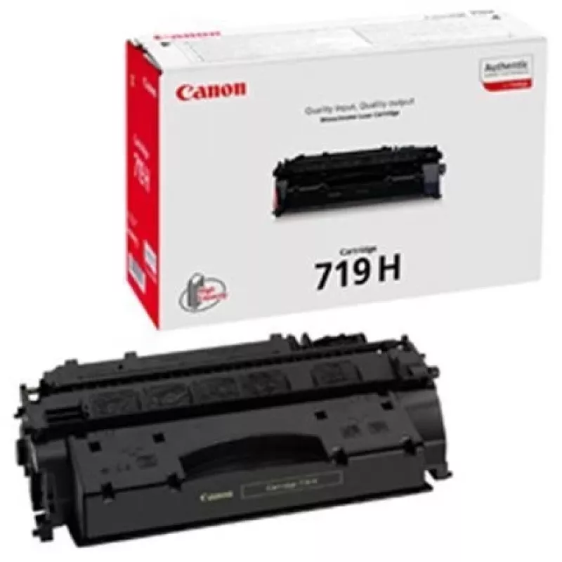Cartucho de tóner Canon CRG 719H — negro, alto rendimiento
