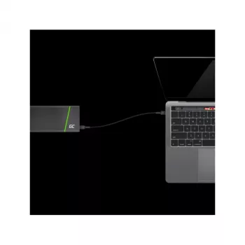 Green Cell KABGC31 Cable USB USB 2.0 0,3 m USB-C Negro