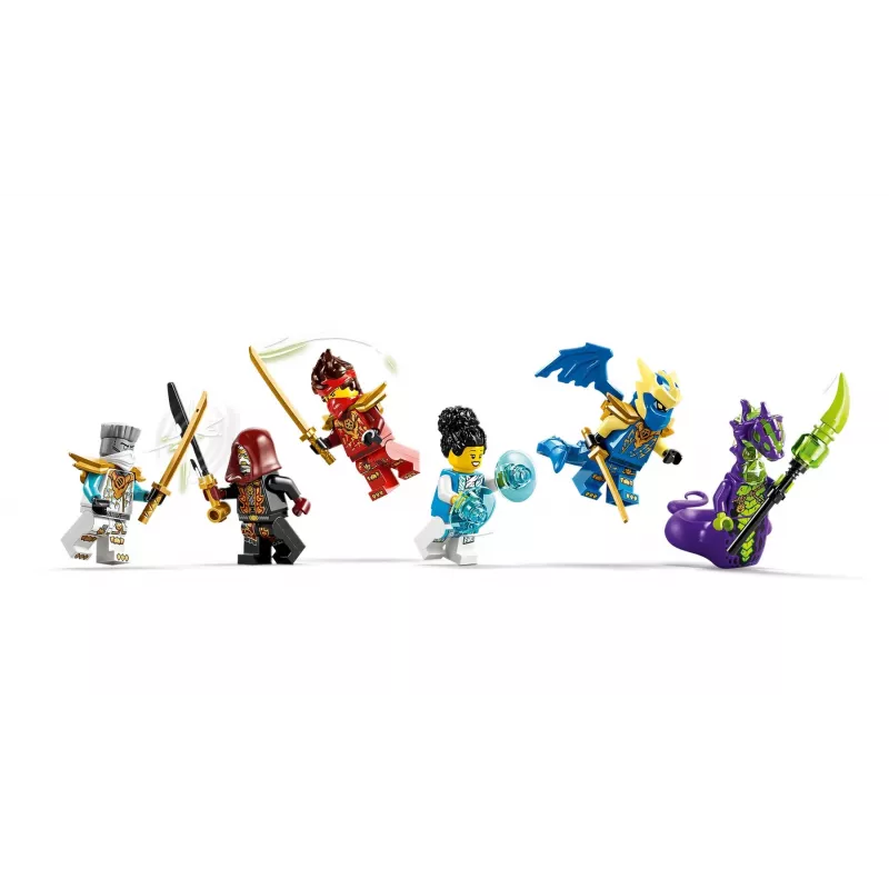 LEGO NINJAGO 71857 Batalla en la casa del árbol de los vehículos ninja