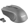 Ratón inalámbrico simétrico 2,4 GHz, 3 botones, alcance 10 m