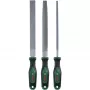 Bosch Juego de escofinas para madera, 3 piezas, lima