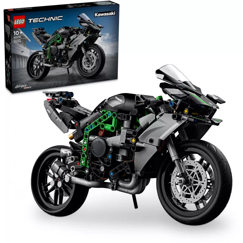 LEGO Technic Kawasaki Ninja H2R 42170 moto