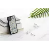 Funda para móvil man and wood para iPhone 11 — triángulo azul sobre negro, carcasa rígida protectora