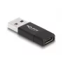Adaptador DeLOCK 60001 USB A USB C Negro