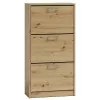 Topeshop PAULA ARTISAN zapatero cerrado roble