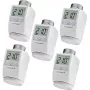 Termostato para radiador eQ-3 Homematic IP HKT set de 5 — set de válvulas inteligentes para radiador, 5 uds.