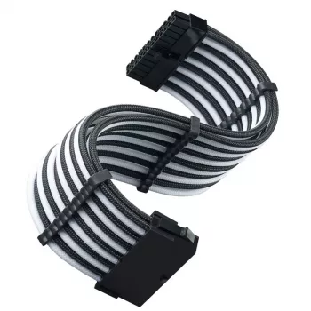 Cable de extensión ATX SILVERSTONE SST-PP07E-MBBW 30 cm negro/blanco