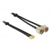 Cable coaxial DeLOCK 89467 RG-58 5 m 2x conector N macho 2x conector SMA macho negro