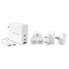 HYPER HJG140WW Cargador para dispositivos móviles Universal Blanco AC Carga rápida Interior