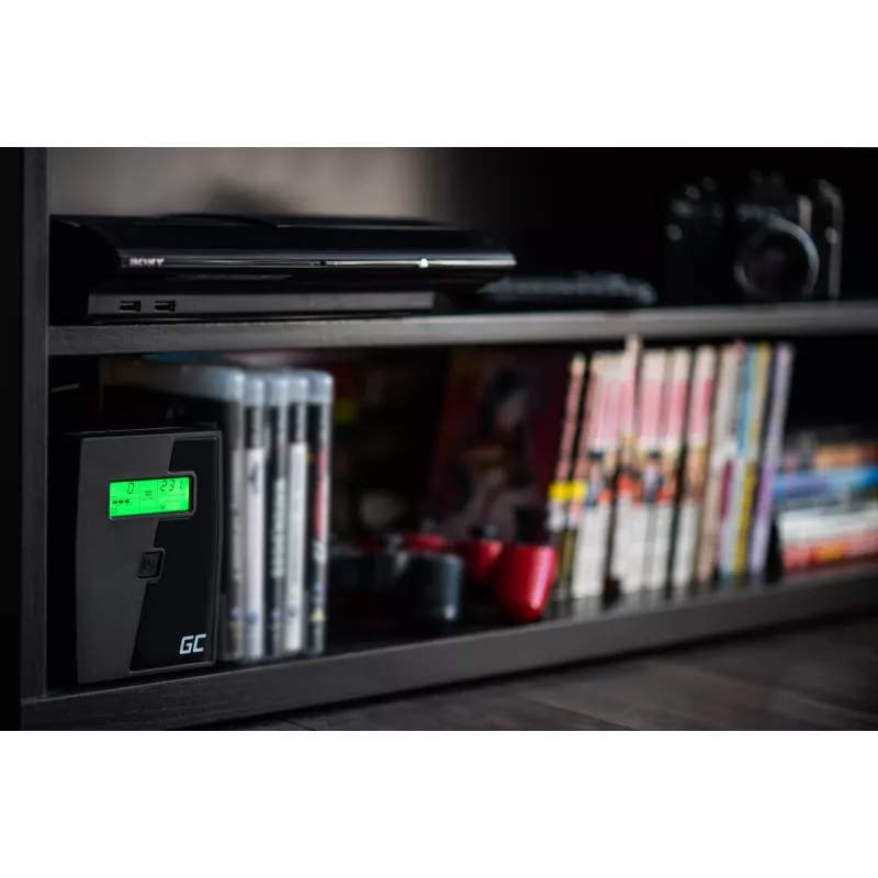 Green Cell UPS03 MicroPower 1000VA / 600W SAI Line-Interactive, 4 tomas