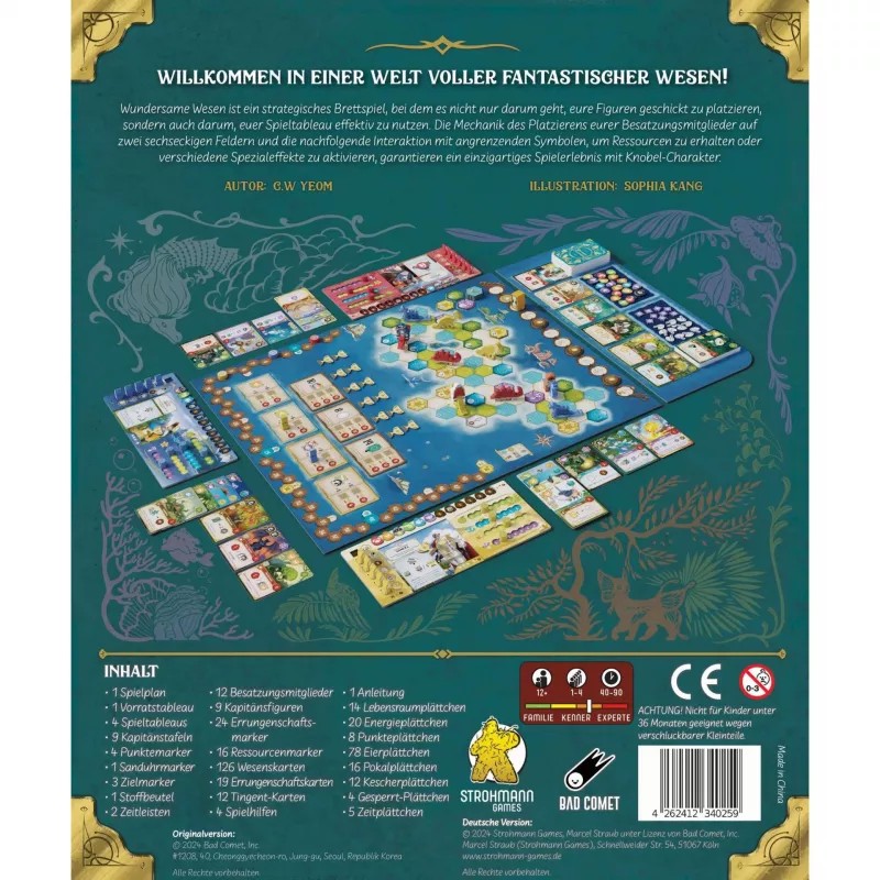 Wundersame Wesen, juego de mesa