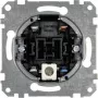 Interruptor basculante Merten MEG3106-0000 — 1P, metálico, 250 V AC, 10 A